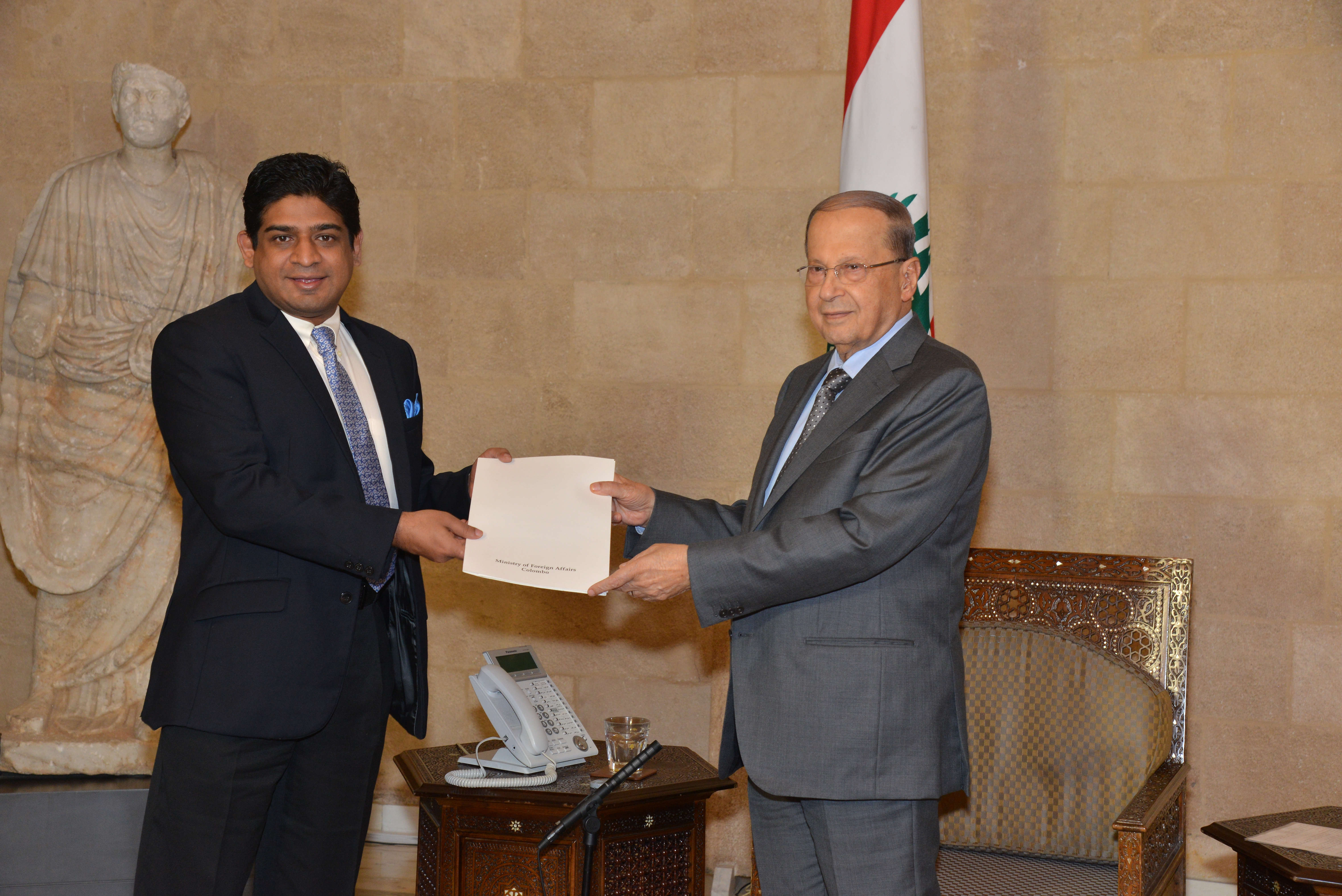 Meeting with H.E. Michel Aoun, President of the Republic of Lebanon